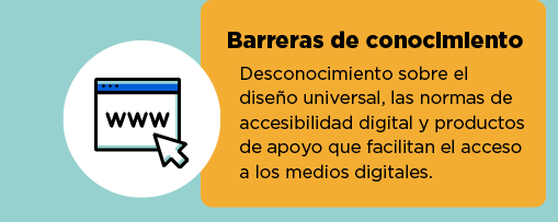 Barreras de conocimiento